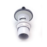 Air Control, CMP Top Access, 1"Slip, 5 Scallop, Textured, Gray : 25090-019