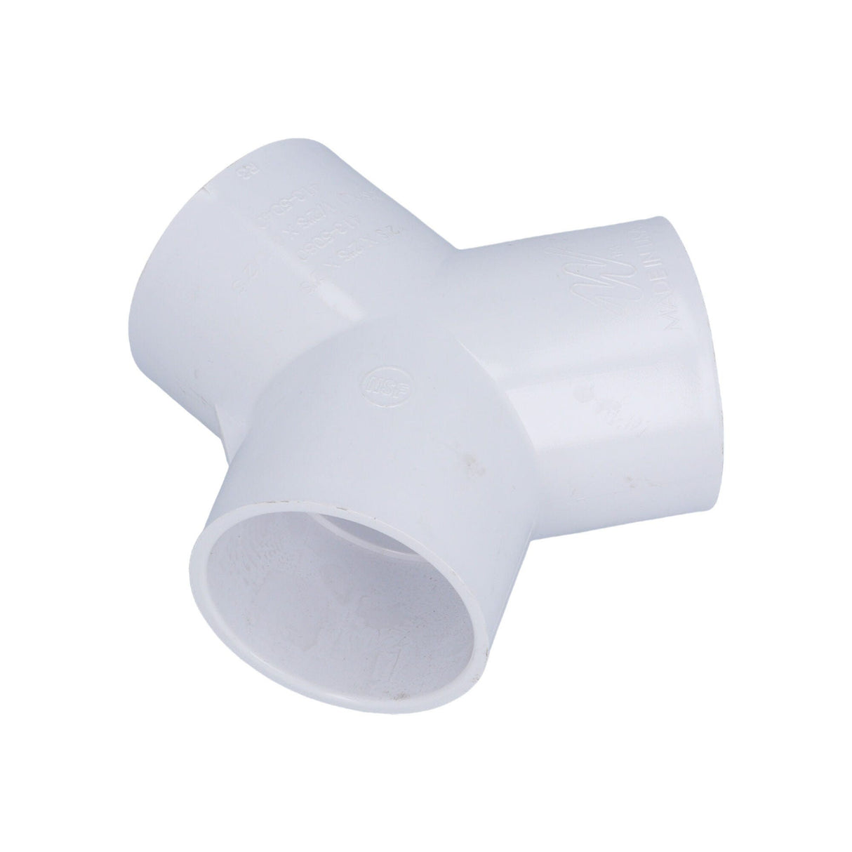 Fitting, PVC, Slip Wye, 120°, 2"S x 2"S x 2"S : 413-5080