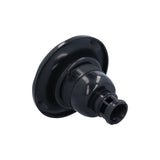 Jet Internal, Rising Dragon, Directional, 5" Face, 5-Scallop, Black : RD203-8511