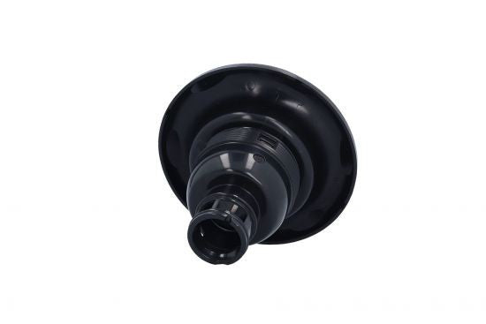 Jet Internal, Rising Dragon, Directional, 5" Face, 5-Scallop, Black : RD203-8511