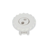 Jet Internal, Waterway Deluxe Mini, Pulsator, 2-1/2" Face, White : 224-1040