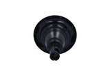 Jet Internal, Rising Dragon, Pulse, 5" Face, 5-Scallop, Black : RD203-5411