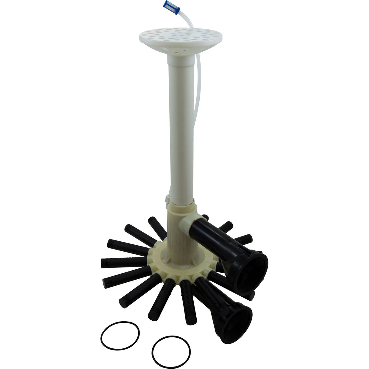 Standpipe Assy, Pentair Sta-Rite System 3 S8S70 w/Laterals : 24901-0100S - StaRite/Pentair - 24901-0100S - PartsForSpas.com