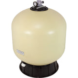 Filter Tank, Pentair TR100C, w/Foot Assy, Black : 153430 - Pentair - 153430 - PartsForSpas.com