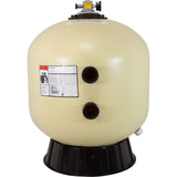 Filter Tank, Pentair TR100C, w/Foot Assy, Black : 153430 - Pentair - 153430 - PartsForSpas.com