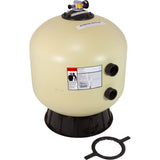 Filter Tank, Pentair TR100C, w/Foot Assy, Black : 153430 - Pentair - 153430 - PartsForSpas.com
