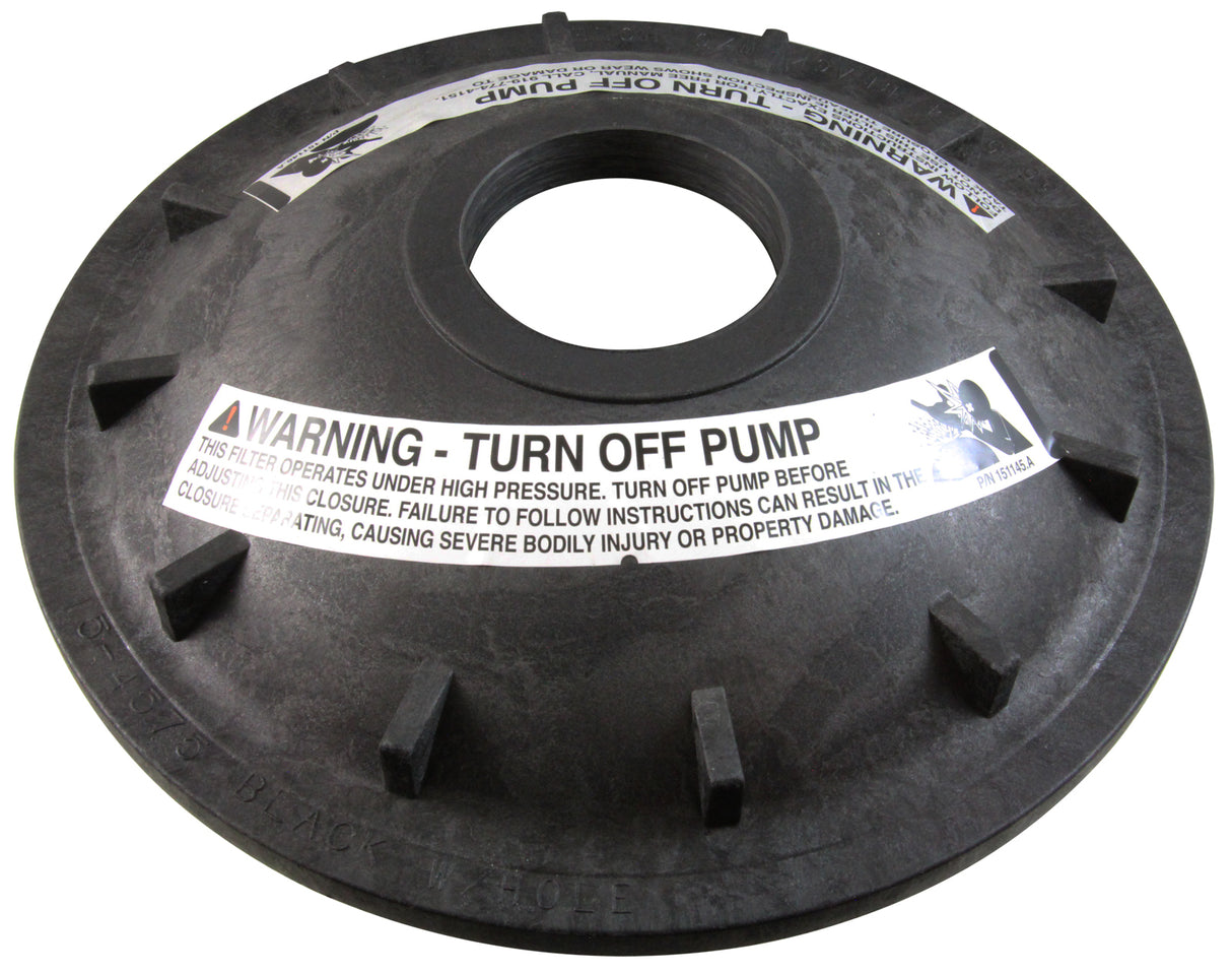Tank Lid, Pentair, TR100C/TR140C/Triton C3, 8.5", Btr Thd : 154575Z - Pentair - 788379911638 - PartsForSpas.com