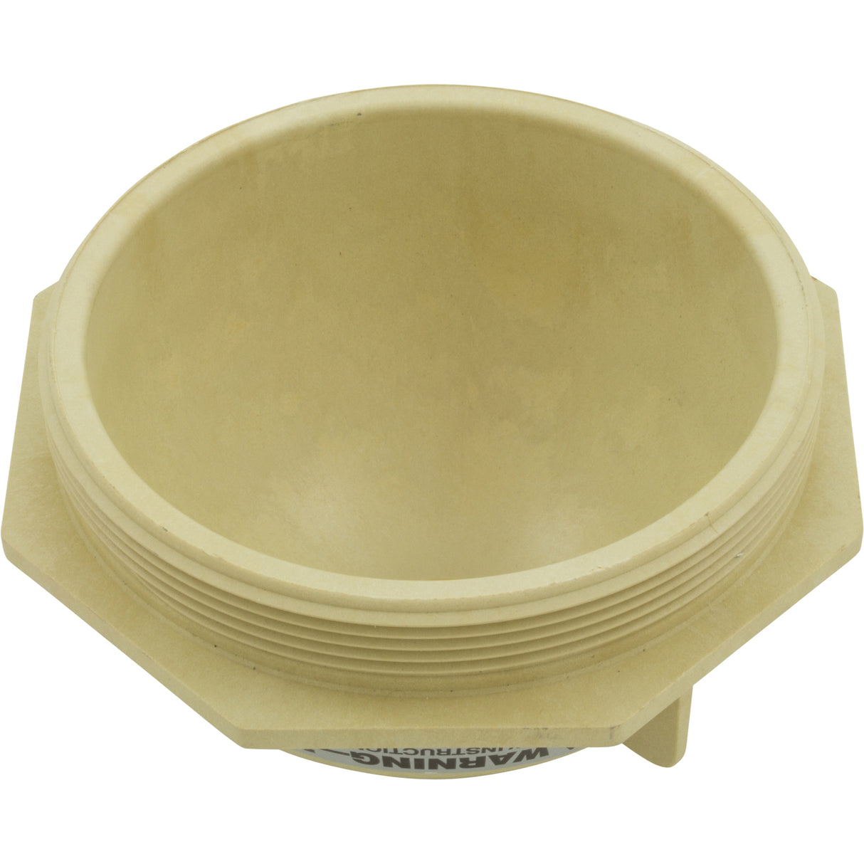 Tank Lid, Pentair Triton II, 6", "V" Thread, Tan : 154559Z