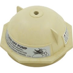 Tank Lid, Pentair Triton II, 6", "V" Thread, Tan : 154559Z - Pentair - 788379915322 - PartsForSpas.com