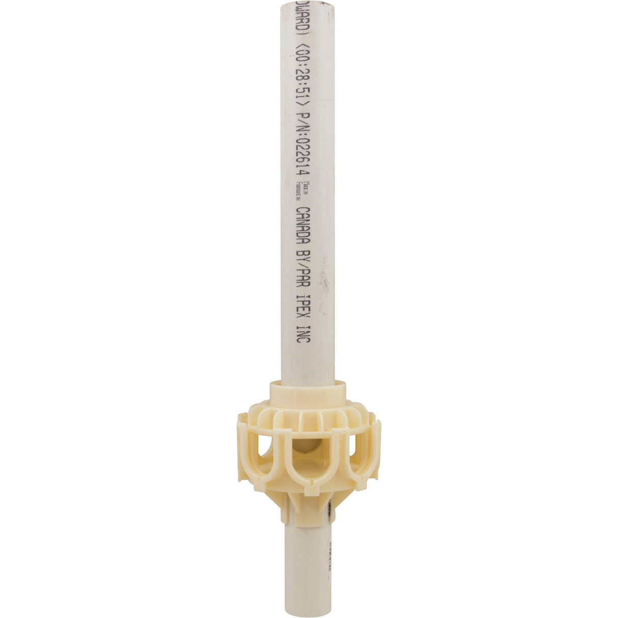 Standpipe Assy, Carvin Splash Pak SS160, Snap-Fit, No Laterals : 42388207R - Carvin - 42388207R - PartsForSpas.com