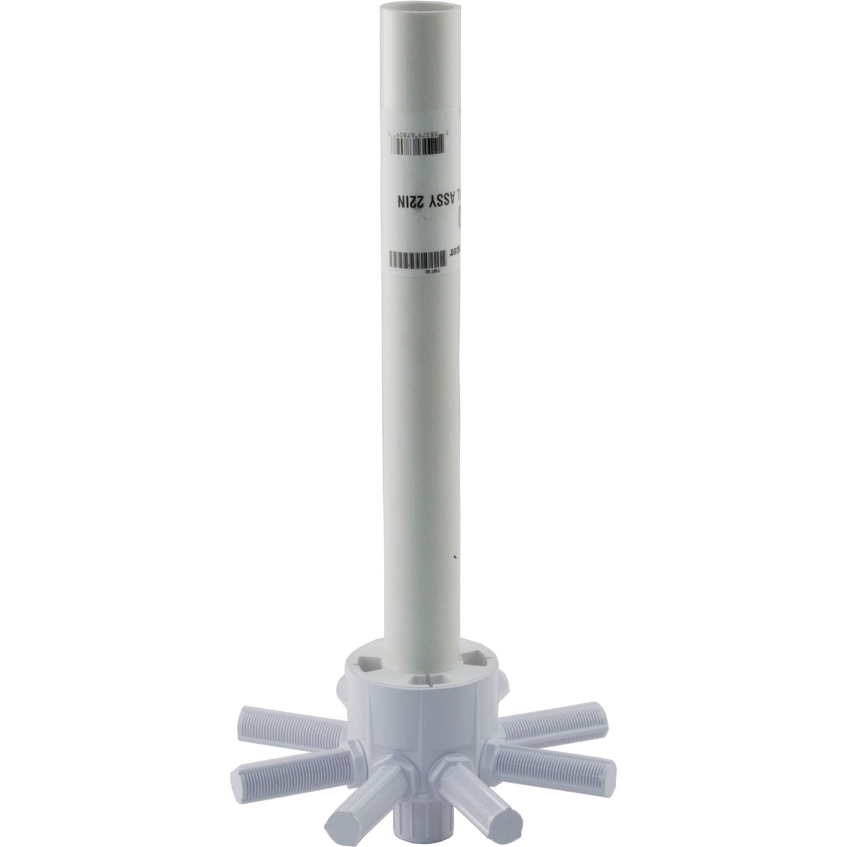 Standpipe Assy, Pent Am Prod Eclipse TM, 22", w/Laterals : 55027700 - American Products/Pentair - 55027700 - PartsForSpas.com