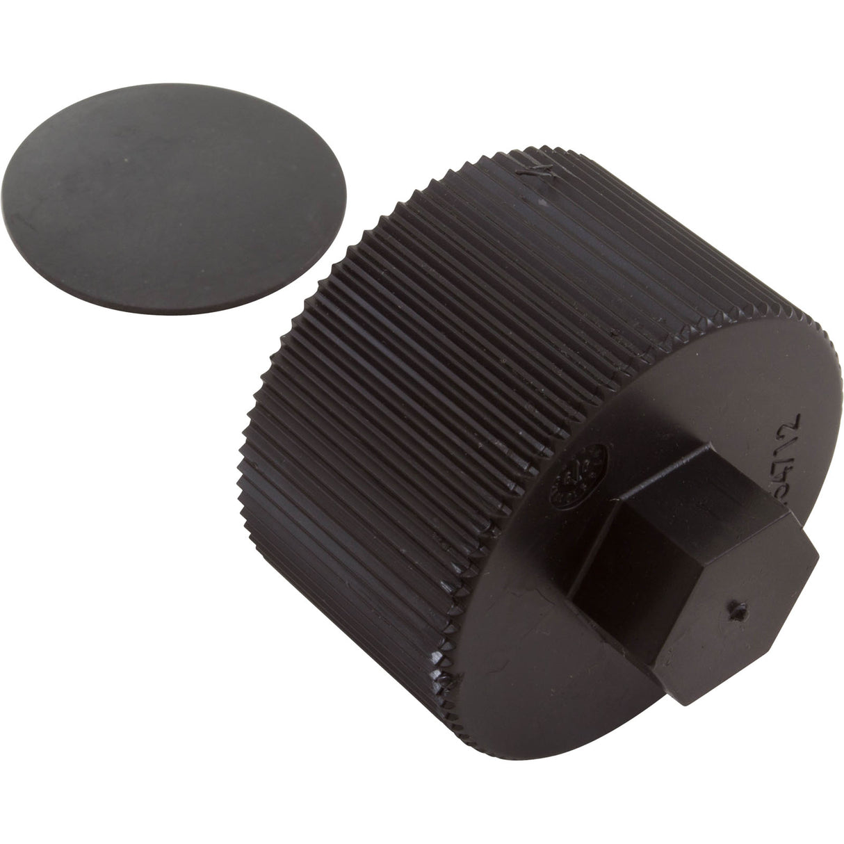Drain Cap Assembly, Pentair Sta-Rite CristalFlo II, w/Gasket : 154712Z - StaRite/Pentair - 788379867621 - PartsForSpas.com