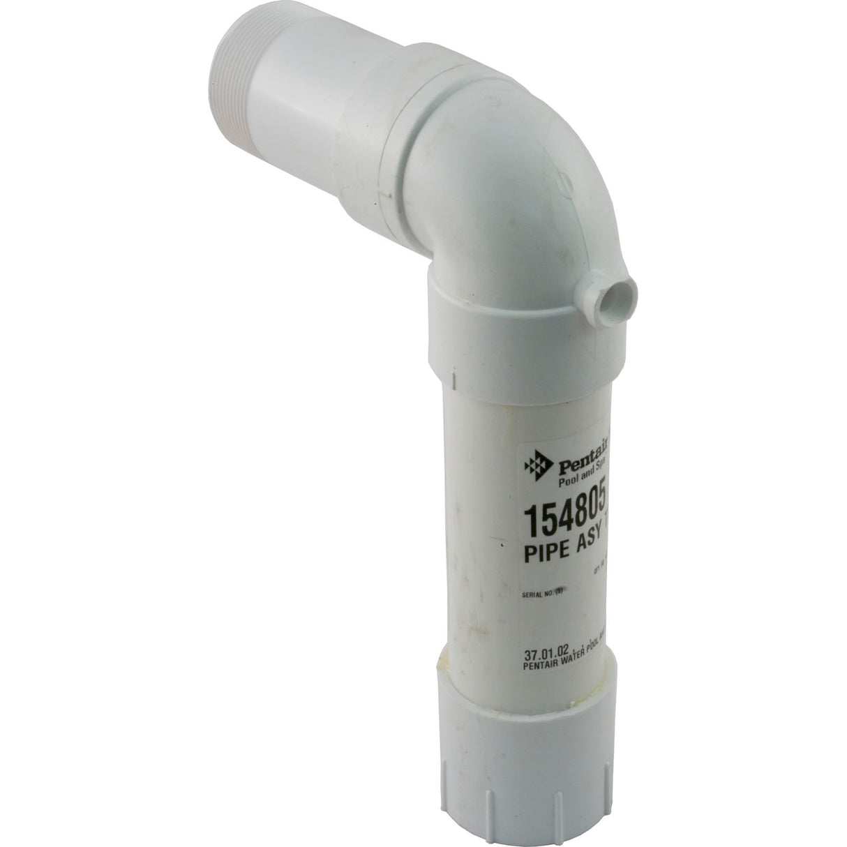 Pipe Assembly, Pentair PacFab TR60, Lower : 154805 - PacFab/Pentair - 788379669508 - PartsForSpas.com