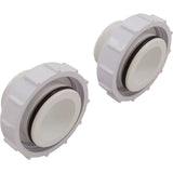 Bulkhead Adapter, Pentair PacFab Triton II, 2", Quantity 2 : 271092 - PacFab/Pentair - 271092 - PartsForSpas.com