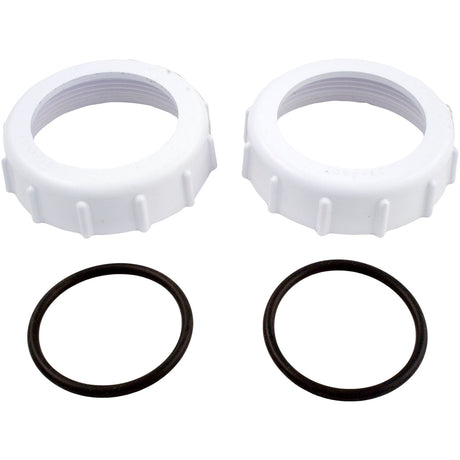 Bulkhead Adapter, Pentair PacFab Triton II, 1-1/2", Qty 2 : 271094 - PacFab/Pentair - 788379608187 - PartsForSpas.com
