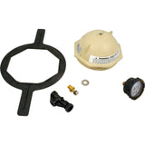 Tank Lid Kit, Pentair PacFab Triton II, 6" thd, Tan : 154697 - PacFab/Pentair - 788379669409 - PartsForSpas.com