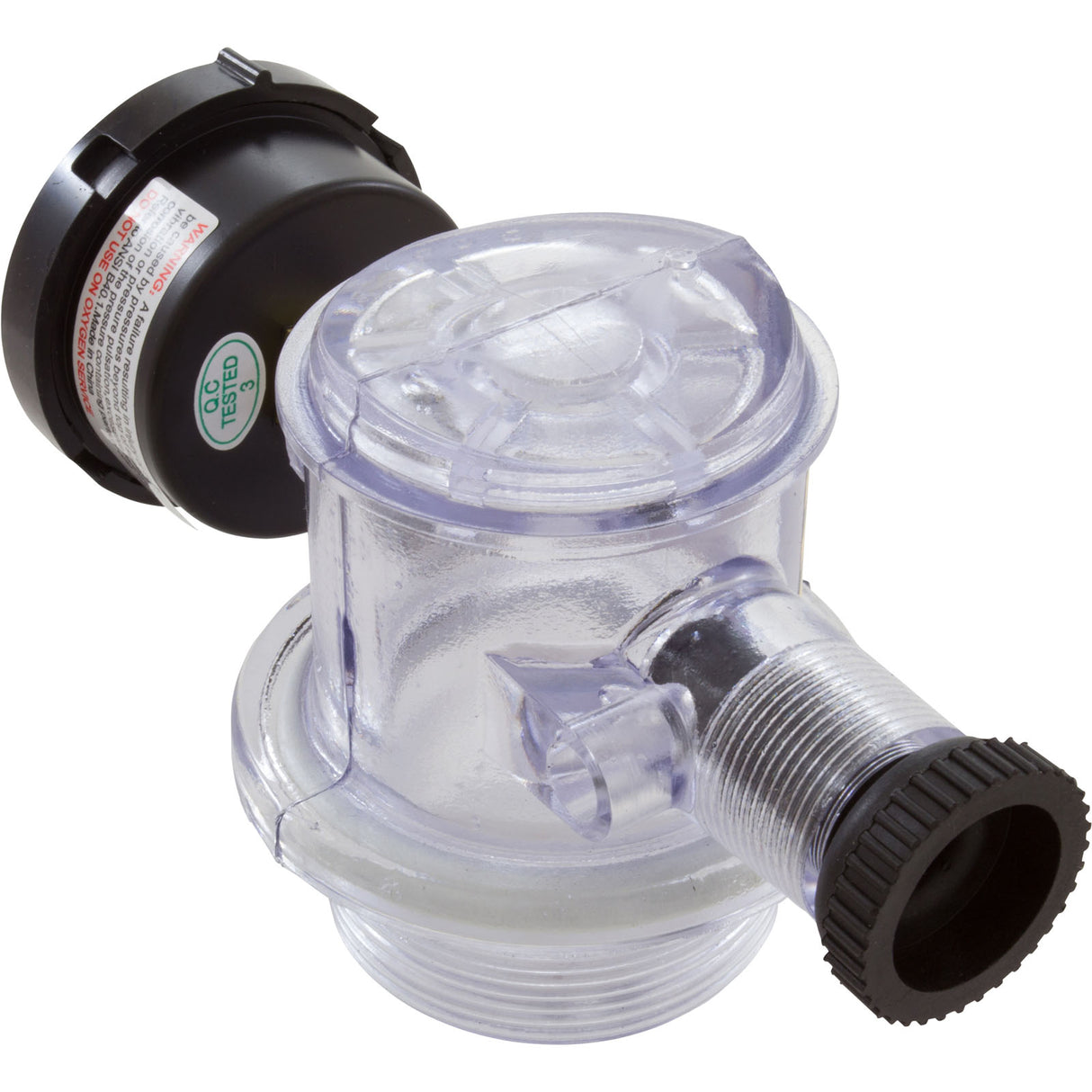 Tank Lid Kit, Pent Triton TR100C/TR140C, 8-1/2", Blk, Btr Thd : 154856 - Pentair - 154856 - PartsForSpas.com