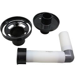 Top Elbow Assy, Hayward S244S, w/ Bottom Diffuser, 2024+ : SX244CD1FWS - Hayward - 0610377447072 - PartsForSpas.com