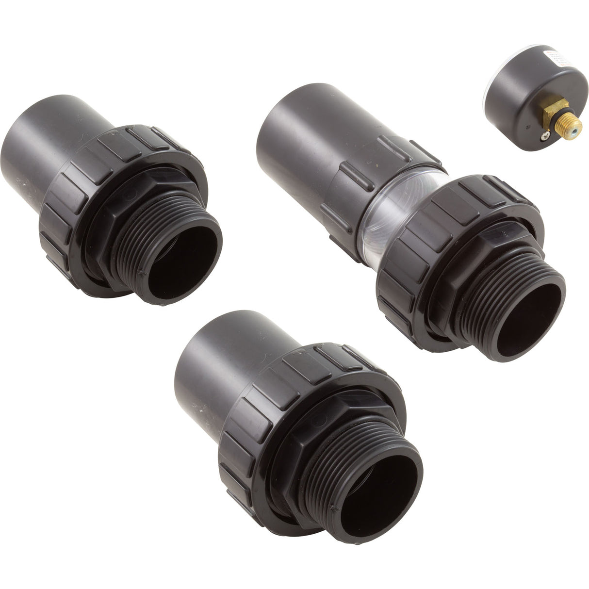 Union & Pressure Gauge Kit, Raypak Protege RPSF : 018252F - Raypak - 018252F - PartsForSpas.com