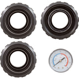 Union & Pressure Gauge Kit, Raypak Protege RPSF : 018252F - Raypak - 018252F - PartsForSpas.com