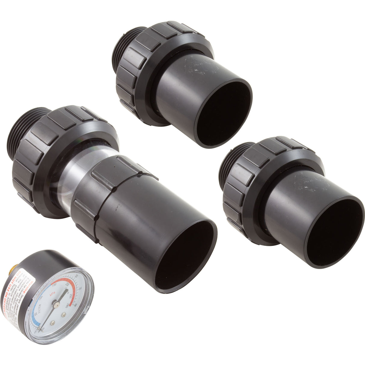 Union & Pressure Gauge Kit, Raypak Protege RPSF : 018252F - Raypak - 018252F - PartsForSpas.com