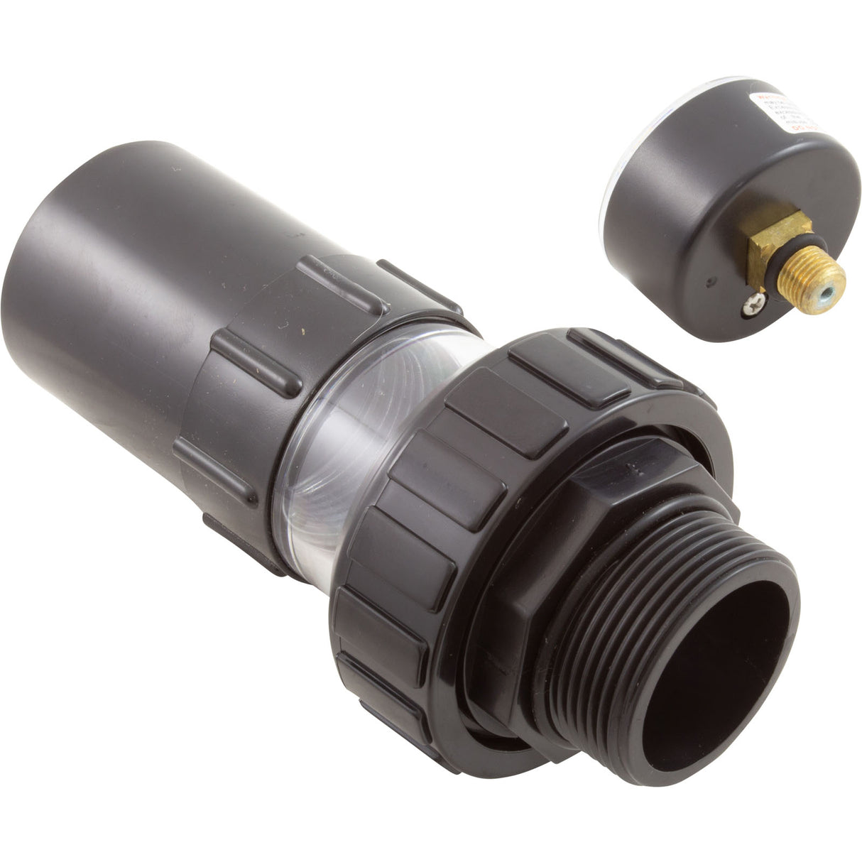 Union Kit, Raypak Protege RPSF, w/Sight Glass & Press. Switch : 018253F - Raypak - 840891043218 - PartsForSpas.com
