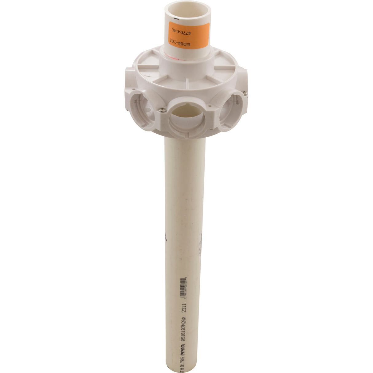 Hub, W Cooper Ranger RS-2115, w/ Standpipe, No Laterals : 2040A - W. Cooper Industries - 2040A - PartsForSpas.com