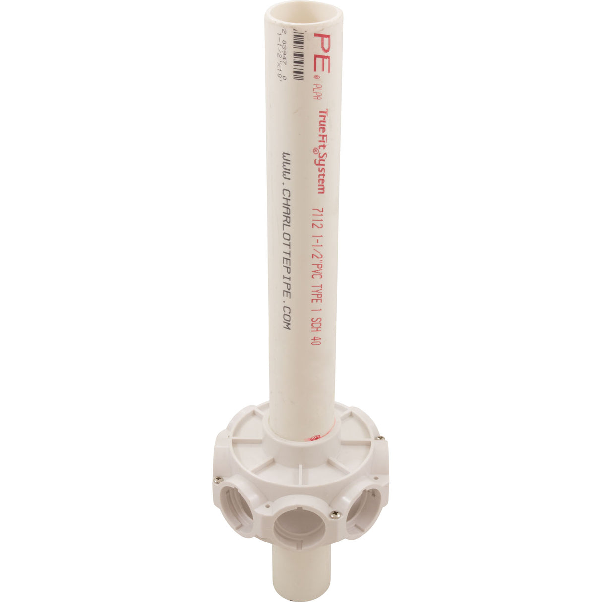 Hub, W Cooper Ranger RS-1615, w/ Standpipe, No Laterals : 2016A - W. Cooper Industries - 2016A - PartsForSpas.com