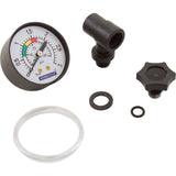 Pressure Gauge Kit, Astral, Back Mount, 1/8" : 4404080104