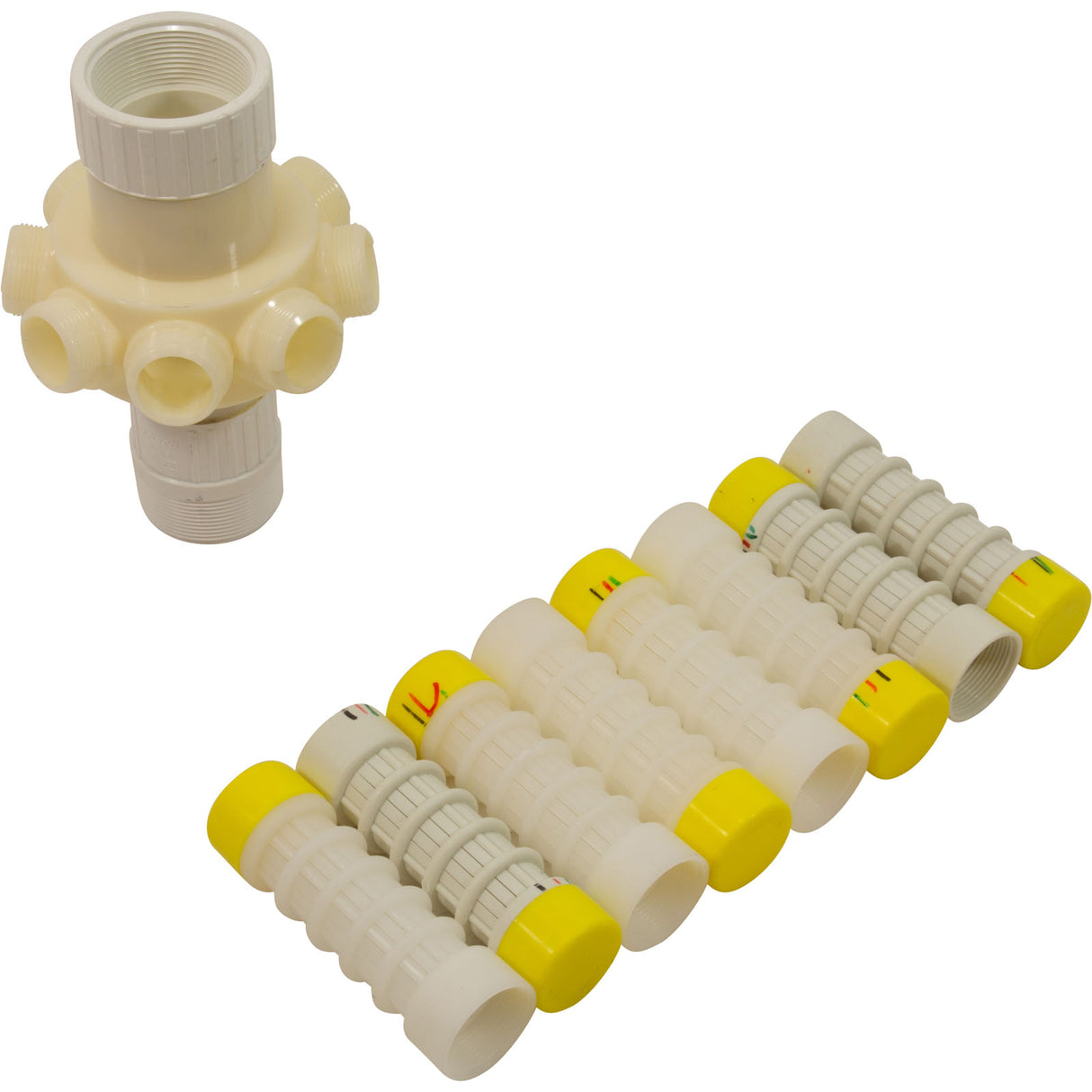 Hub Assembly, Waterco Hydro II TM 18"/21", w/Laterals : 15B0128 - Waterco - 15B0128 - PartsForSpas.com
