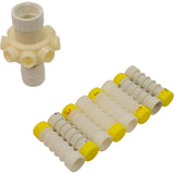 Hub Assembly, Waterco Hydro II TM 18"/21", w/Laterals : 15B0128 - Waterco - 15B0128 - PartsForSpas.com