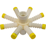 Hub Assembly, Waterco Hydro II TM 18"/21", w/Laterals : 15B0128 - Waterco - 15B0128 - PartsForSpas.com