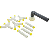 Pipe Assembly, Waterco Baker Hydro HRV 24, Lower : 15B0169 - Waterco - 15B0169 - PartsForSpas.com