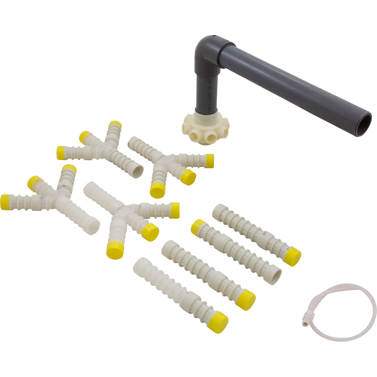 Collector Assy, Waterco, Baker Hydro, HRV36, w/Hub & Laterals : 15B0227 - Waterco - 15B0227 - PartsForSpas.com