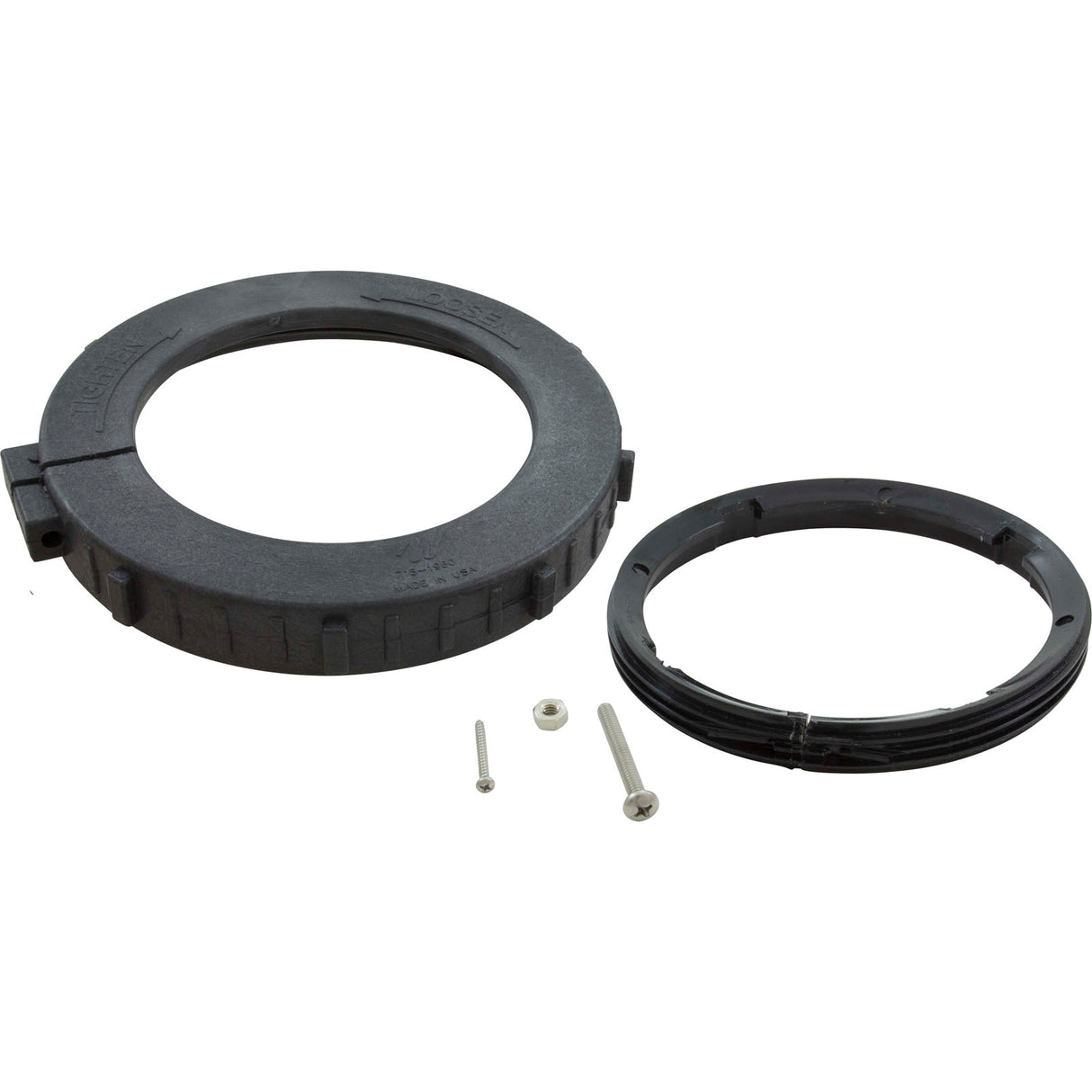 Split Nut, Waterway Clearwater, w/Thread Sleeve : 505-3020 - Waterway Plastics - 806105323224 - PartsForSpas.com