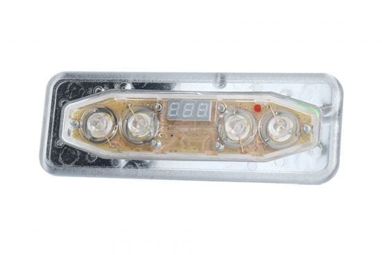 Spaside Control, Balboa VL403, Lite Duplex, 4-Button, LED, No Overlay : 54130