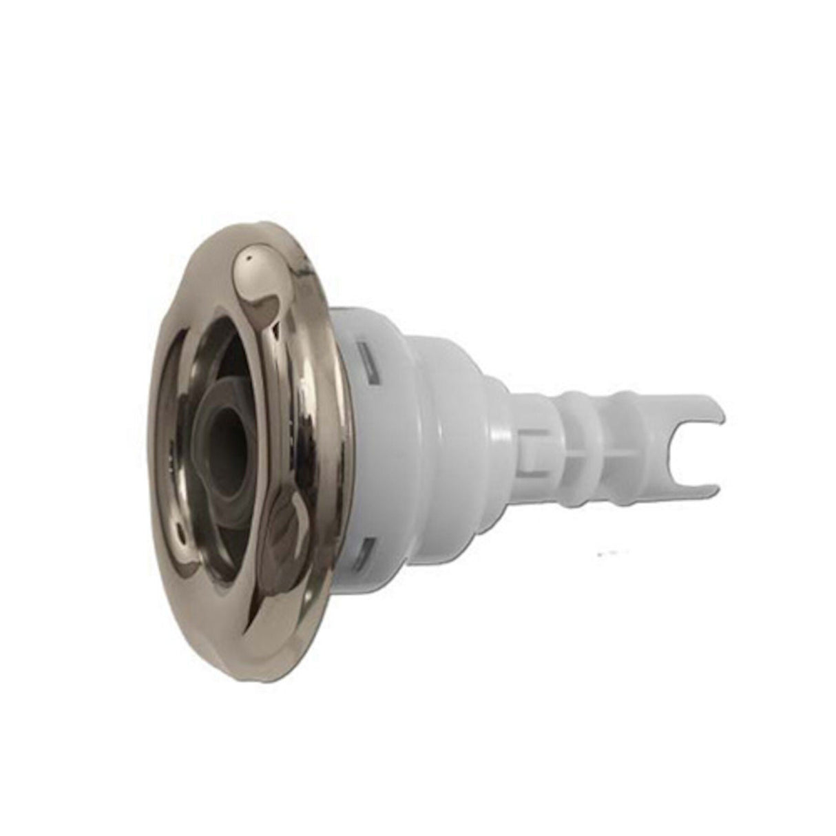 Jet Internal, CMP Typhoon 400, Directional, 3-3/8" Face, 5-Scallop, Gray w/ Stainless Escutcheon : 23442-112-900