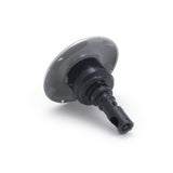 Jet Internal, Rising Dragon Quantum, 3" Face, Screw In, Directional, Smooth, Gray w/ Stainless Escutcheon : RD203-3717S