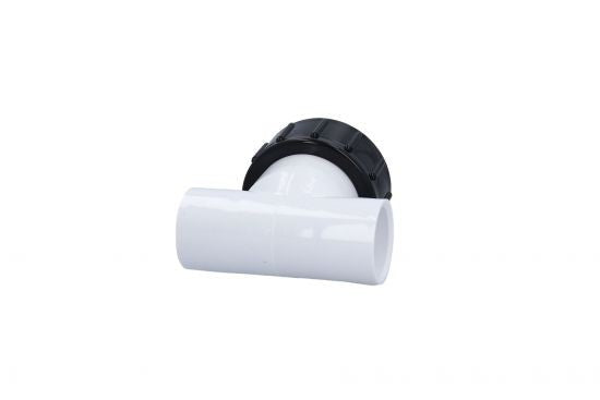 Union, Pump, Low Profile Tee, 1-1/2"MBT x 1"Slip x 1"Slip w/O-Ring : 332001