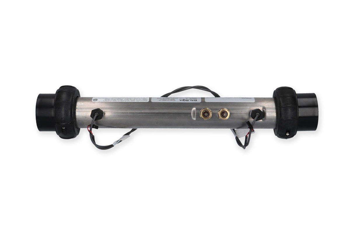 Heater Assembly, Balboa M7, SUV/2000M7, 5.5kW, 230V, 2" x 15"Long, w/2 Sensors, Tailpieces : 58010