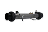 Heater Assembly, Balboa M7, SUV/2000M7, 5.5kW, 230V, 2" x 15"Long, w/2 Sensors, Tailpieces : 58010