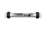 Heater Assembly, Gecko, Heat.Wav, M-Class/MSPA, 5.5kW, 240v, 2" x 15", w/Leads, Pressure Switch : 9920-100347