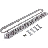 32"Channel drain, mud drain/flat grate, anti-entrap cover : 32CDFLFR101