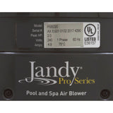 Blower, Zodiac Jandy, Plastic, 2.0hp, 230v, 4.9A, Hardwire : PSB220