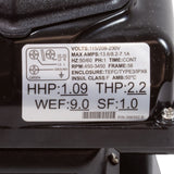 Pump, Pentair SuperMax VS, 1.5hp, 115/208-230v Var-Spd, Blk : 343001 - Pentair - 788379866235 - PartsForSpas.com