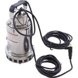Pump, Submersible, Pentair/Sta-Rite, 0.75hp, 115v, Stainless, OEM : PCD-1000 - Pentair/Sta-Rite - 788379851750 - PartsForSpas.com