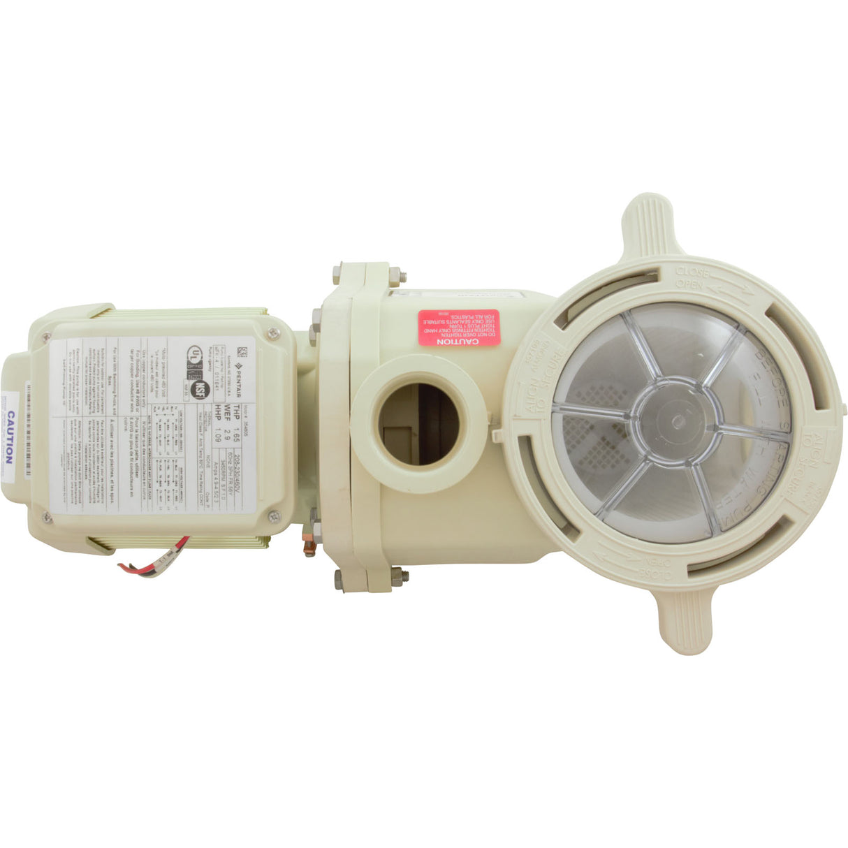 Pump, Pentair WFK-4, 1.0hp, 208-230/460v, 3-Phase, Super Duty : 011641 - Pentair - 788379863852 - PartsForSpas.com