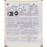 Pump, Pentair WhisperFlo, 2.0hp, 208-230/460v, 3-Phase, SD : 011643