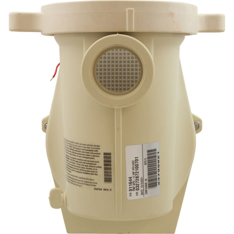 Pump, Pentair WFK-12, 3.0hp, 208-230/460, 3-Phase, Super Duty : 011644 - Pentair - 788379863883 - PartsForSpas.com
