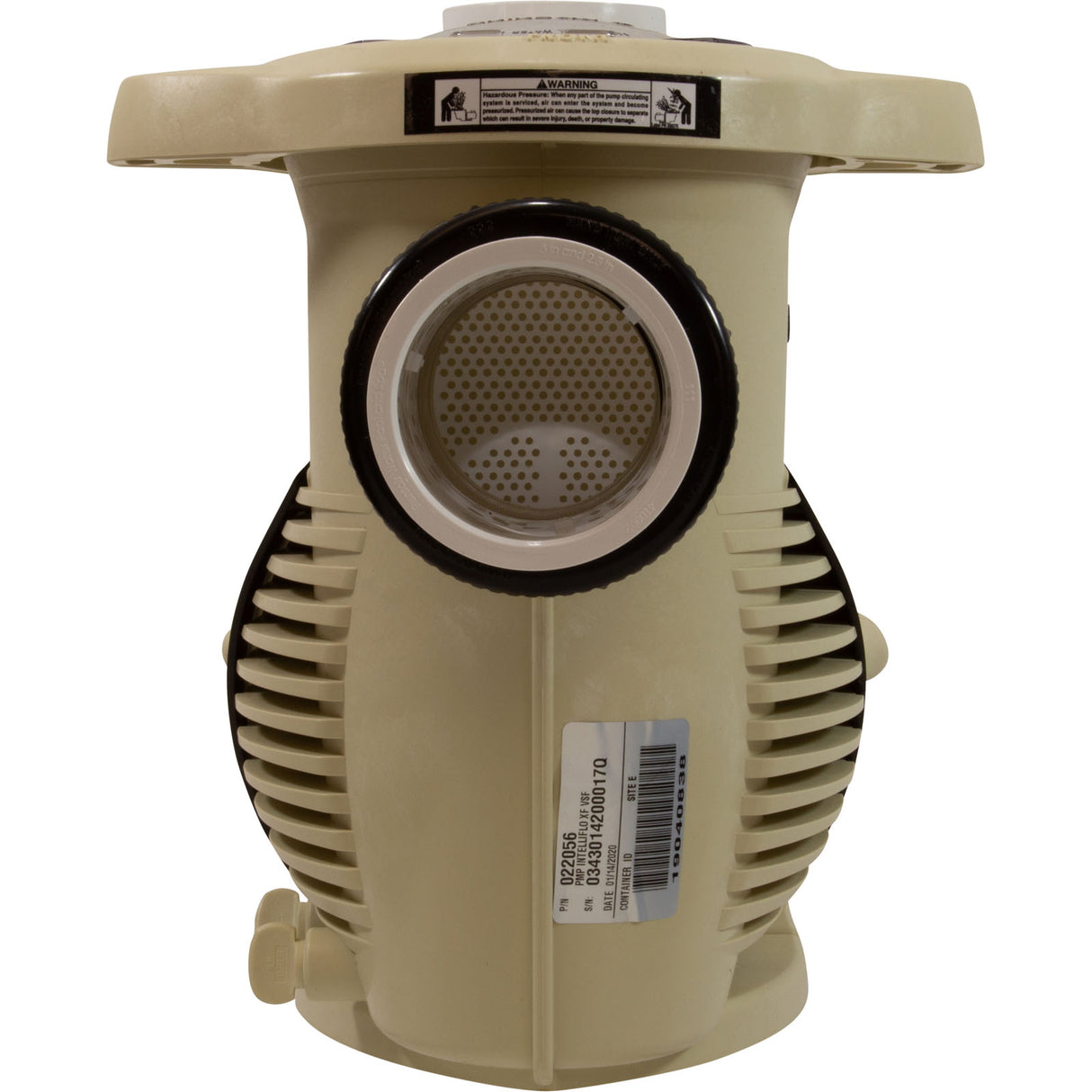 Pump, Pentair IntelliFloXF VSF, 3.0hp, 230v, Var-Spd, EE : 022056
